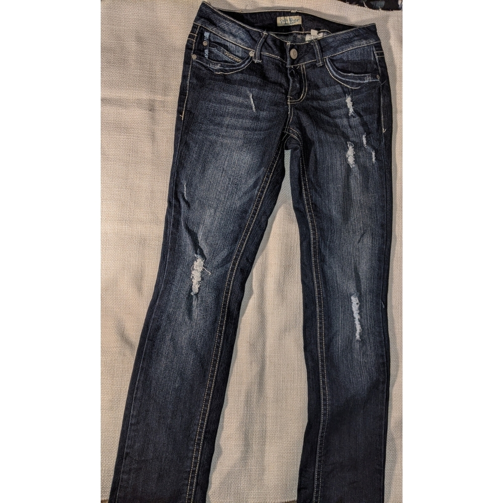 Paris Blues Destressed Jeans Size 5